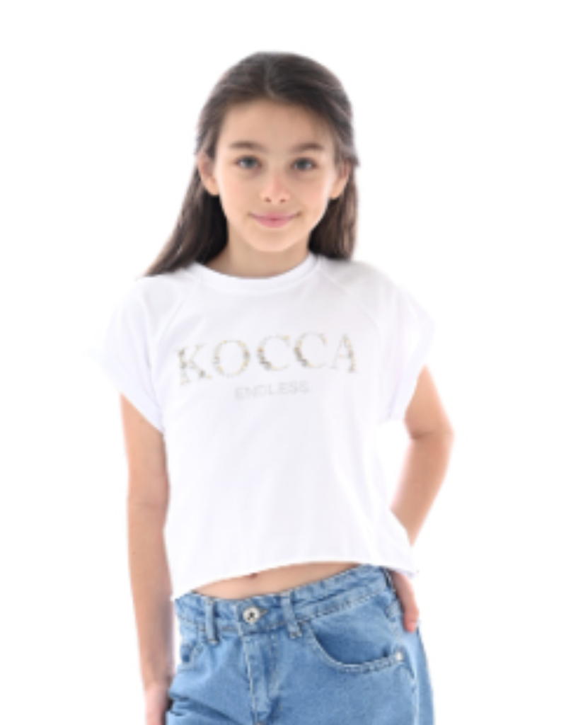 Kocca T-shirt wit logo Nilill