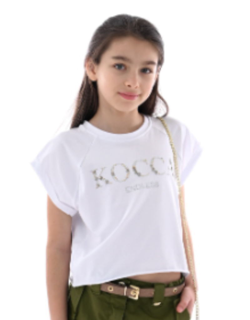 Kocca T-shirt wit logo Nilill