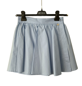 Imperial rok katoen ciel blauw