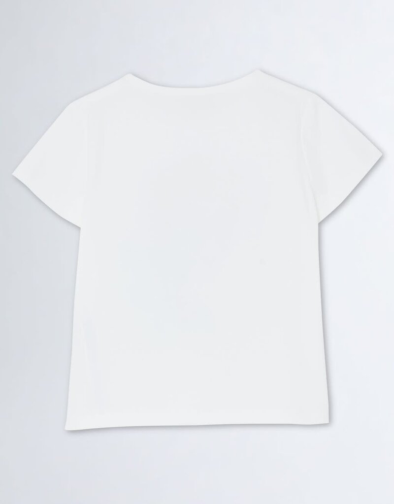 Liu Jo t-shirt wit meisje print