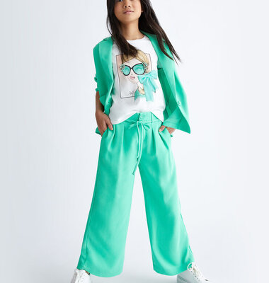 Liu Jo broek felgroen mint candy