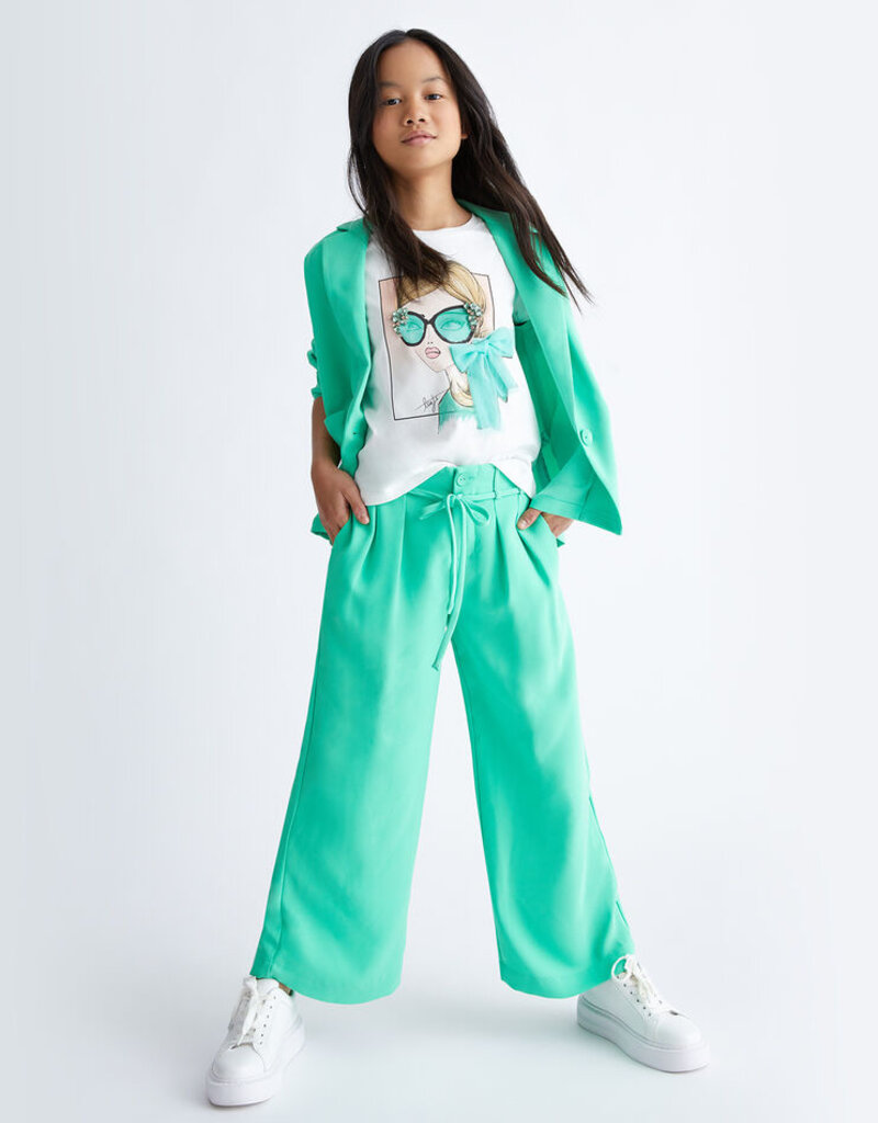 Liu Jo broek felgroen mint candy