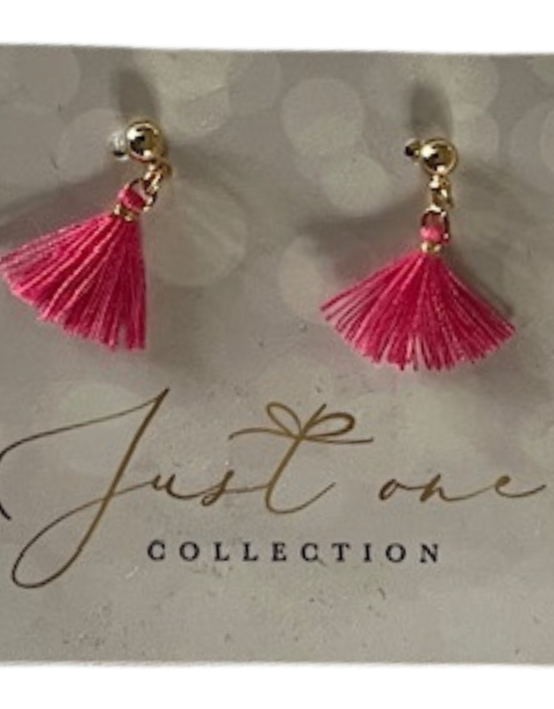 Just One oorbel flos fuchsia  one/TU