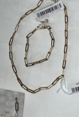 Just One ketting A schakel goud