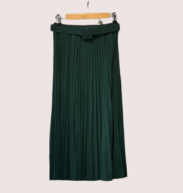 Doets&Doets groene plisse rok lang