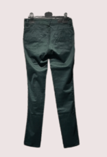 Doets & Doets broek lang donkergroen normale fitting st-bavo stretch
