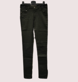 groene donkerkaki skinny stretch lange broek  st-bavo