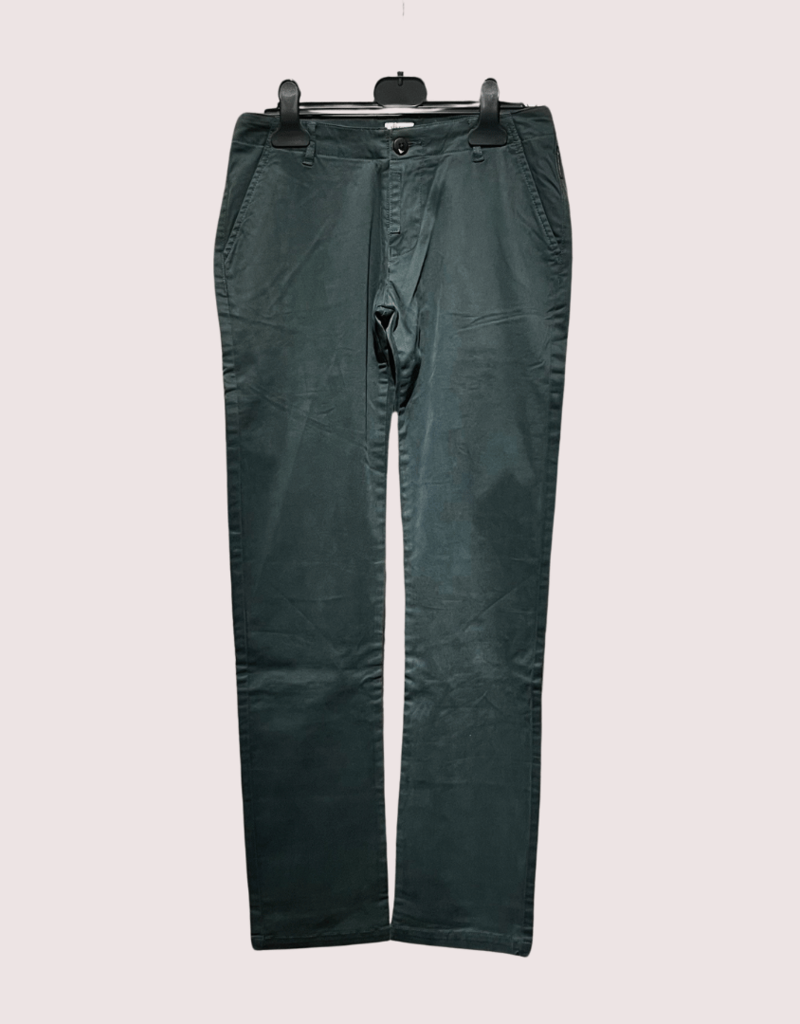 broek donker groen Armani chino St-bavo