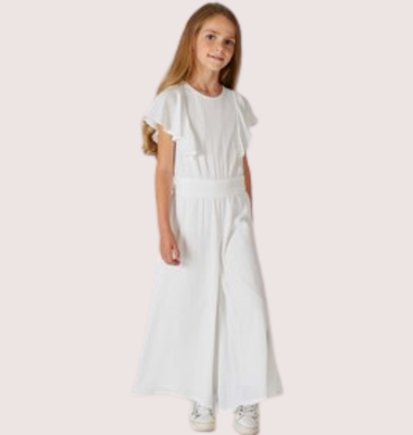 Blue Bay Party ecru jumpsuit lisa
