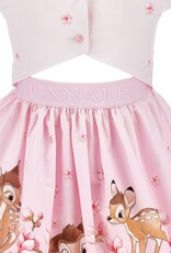 Monnalisa roze gevoerde jurk bambi