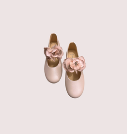 Andanines ballerina roze bloem afneembaar