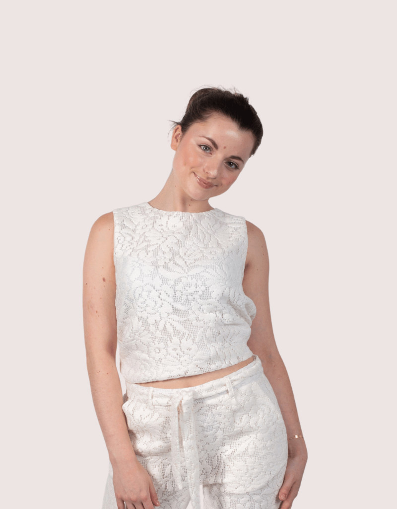 Noali top kant off white