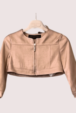Linea Raffaelli soepele zalm kleurige blazer