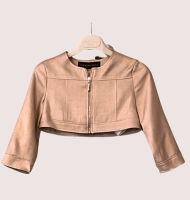 Linea Raffaelli soepele zalm kleurige blazer
