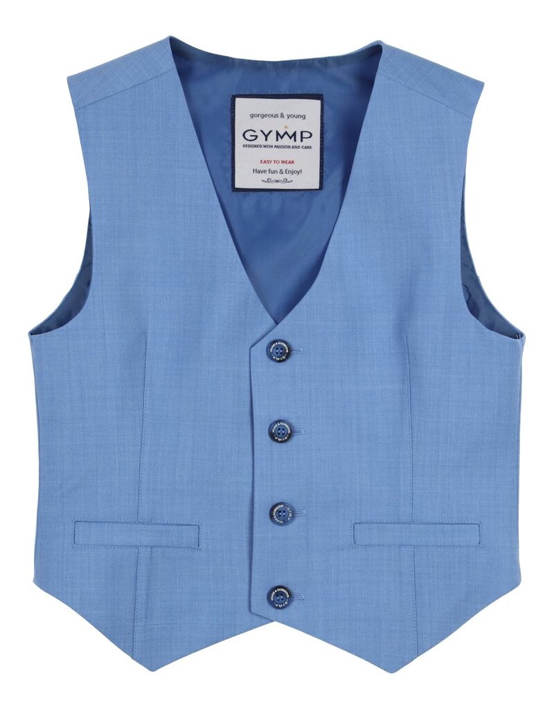 Gymp ondervest of gilet lichtblauw Baroni
