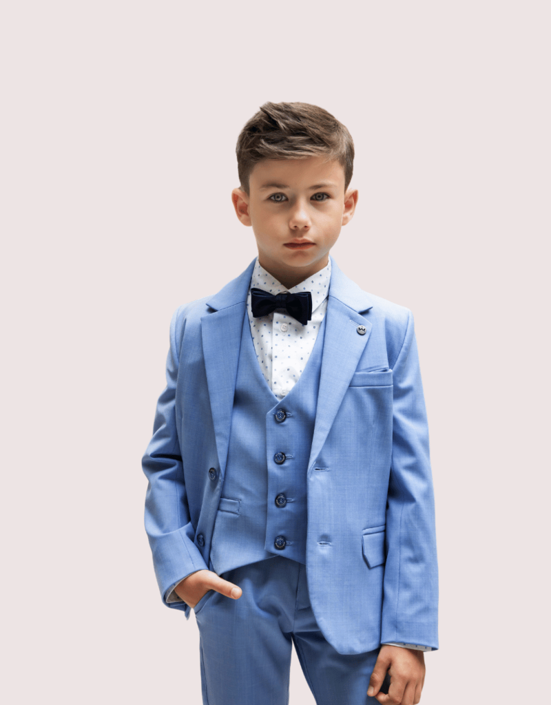 Gymp ondervest of gilet lichtblauw Baroni