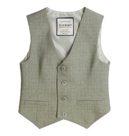Gymp kaki kleur ondervest of gilet Massimo