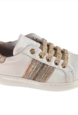 Rtb/Hoops sneaker wit goud zijkant