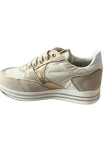 Rtb/Hoops sneakers creme ecru goud hogere zool