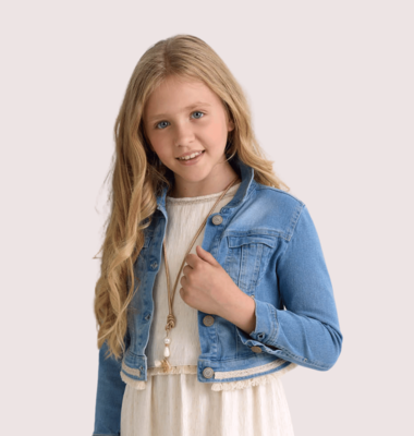 RTB jeans blazer met bandje