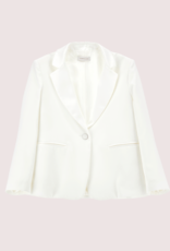 Monnalisa gevoerde ecru blazer