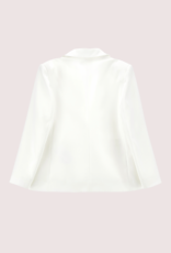 Monnalisa gevoerde ecru blazer
