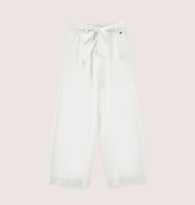Monnalisa rechte ecru broek