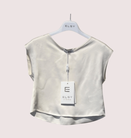 Elsy topje voile champagne giava C