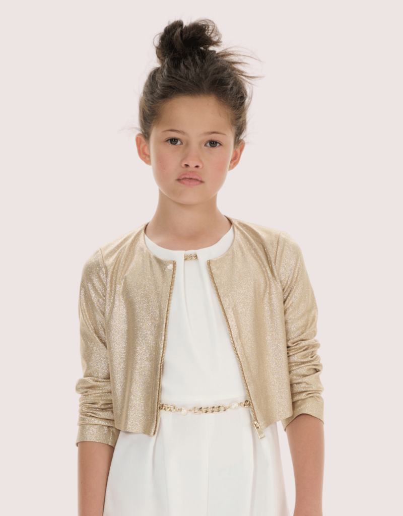 Elsy ecru jumpsuit marisol met ceintuur C