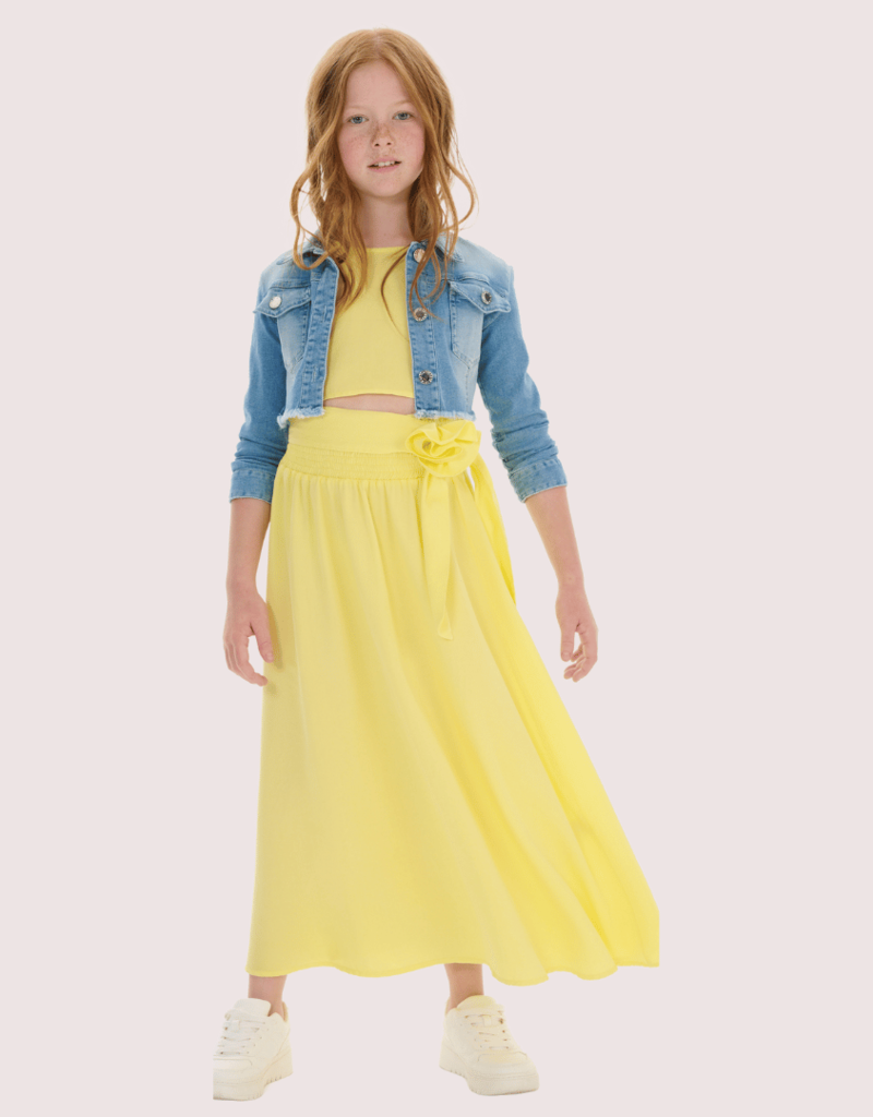 Elsy top geel susi