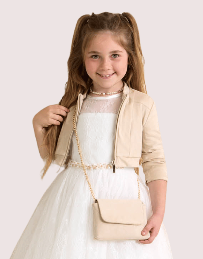 Miss Leod soepele daim touch blazer met rits
