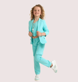 Nina&Lucia aqua blazer