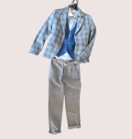 Dlux zandkleurige lange broek Peter