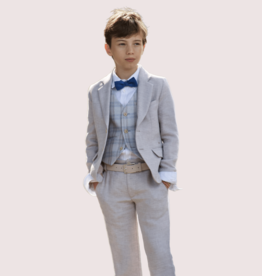 Dlux lichtblauwe lange broek Plato