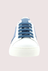 Red Limit/Hoops sneaker wit met cobaltkleur