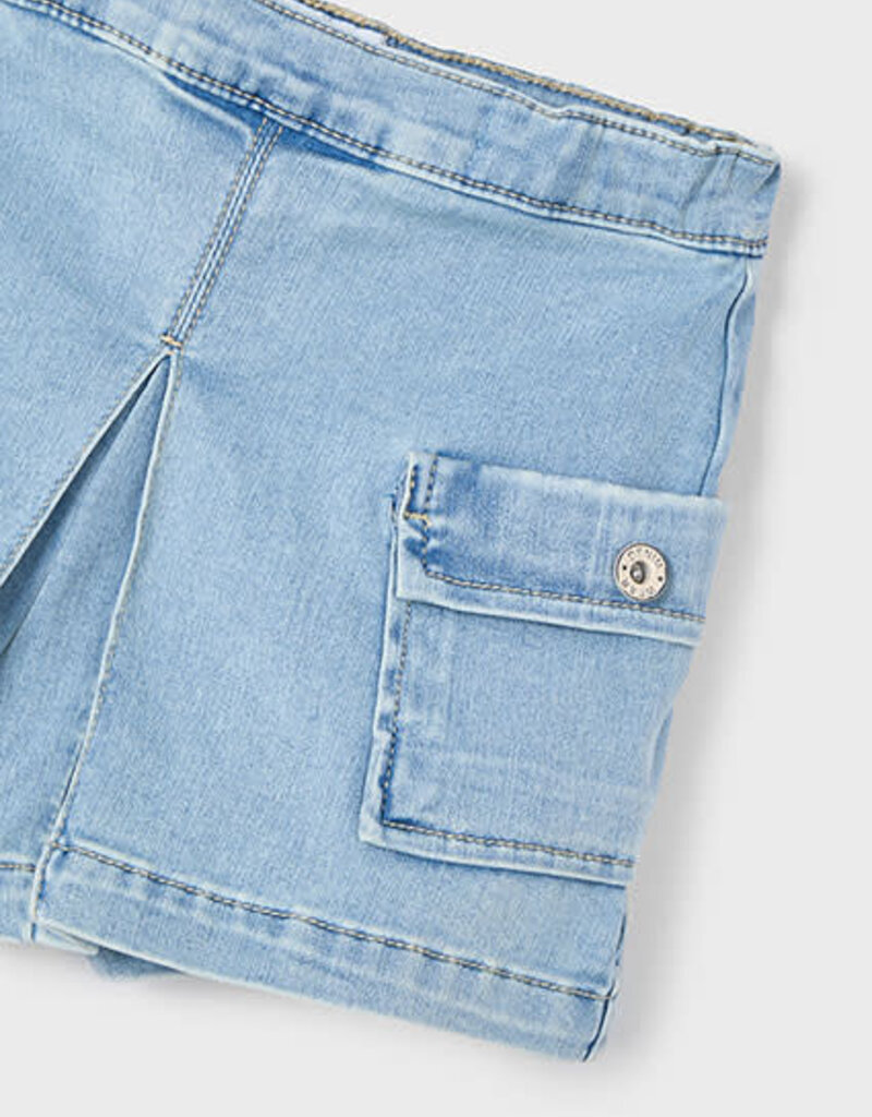 Mayoral jeans short met opzetzakken
