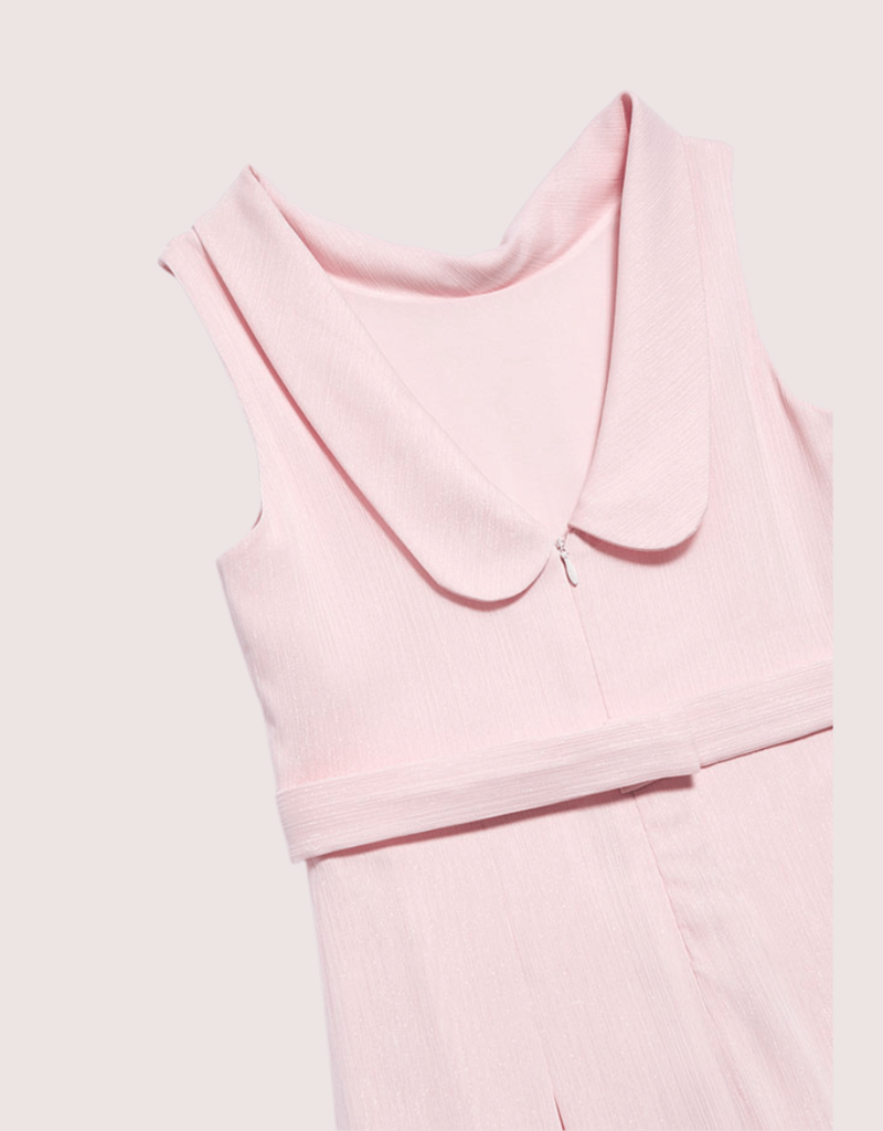 Abel&Lula zalm roze jumpsuit incl. ceintuur