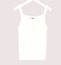 Indee gebreide top seattle in off white