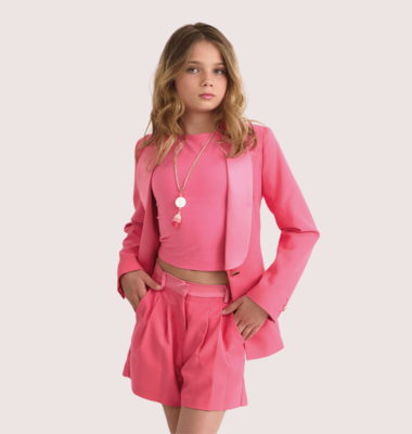 Nina&Lucia fuchsia blazer