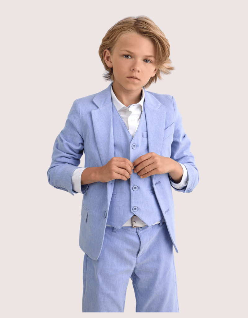 Red Limit lichtblauwe gevoerde blazer