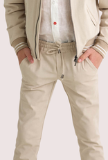 Red Limit zandkleurige broek elastische taille