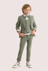 Red Limit groene gevoerde blazer