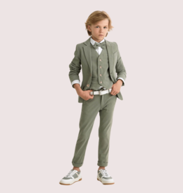 Red Limit groene gevoerde blazer