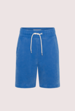 Ao76 kobalt blauw katoenen short eliot