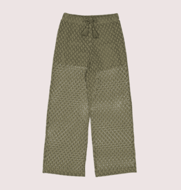 Mayoral kaki kleur gehaakte broek