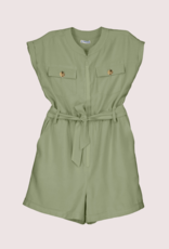 Mayoral kaki kleur jumpsuit korte broek