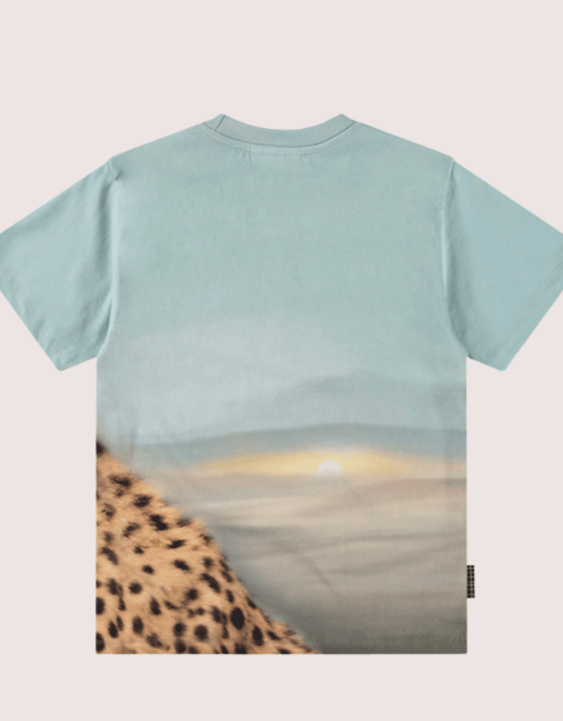 Molo T-shirt met tijgerkop rubin
