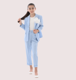 Kocca broek lang l.blauw  Sten