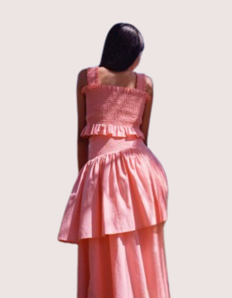 Molo vintage rose rok op elastiek brenna