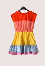 Blue Bay multicolor jurk doortje